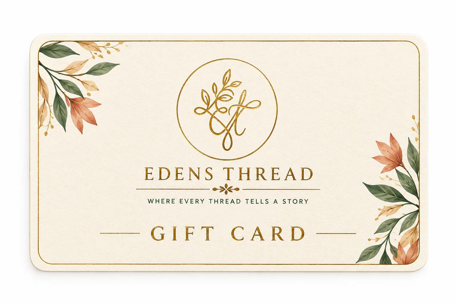 Edens Thread Gift Card